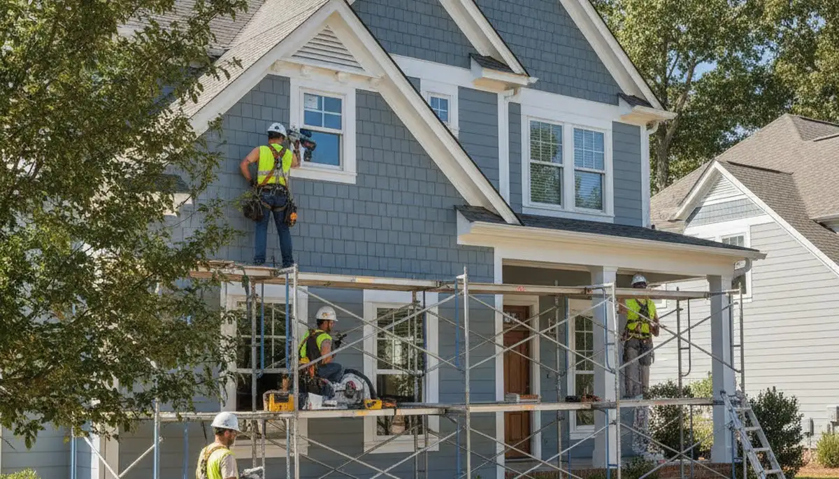 Vinyl siding installation services in Raleigh, NC for homes and businesses