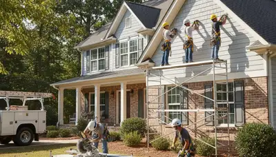 Raleigh, NC siding contractor for vinyl siding installation and replacement services