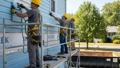 Vinyl siding installation in Raleigh, NC by FX Remodeling & Exteriors for home exterior protection