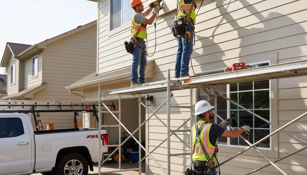 Vinyl siding installation in Raleigh, NC by FX Remodeling & Exteriors for home exterior protection