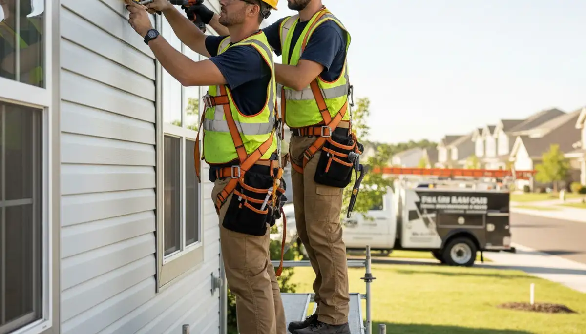 Raleigh, NC vinyl siding repair by FX Remodeling & Exteriors for cracks, warping, and storm damage