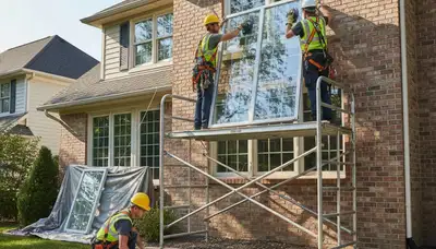 Window replacement in Raleigh, NC by FX Remodeling & Exteriors for improved efficiency and curb appeal